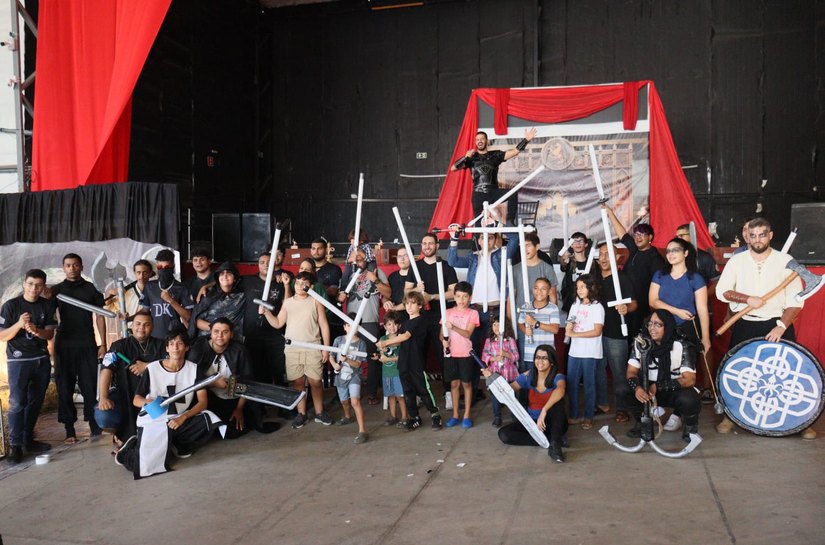 Maceió vive dia épico com batalhas medievais, oficinas e torneio de cosplay no evento A Forja
