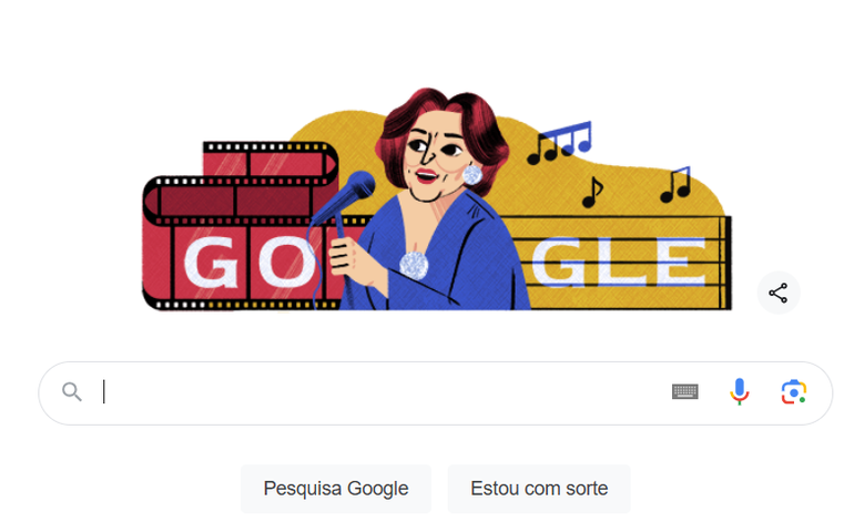 Bibi Ferreira recebe homenagem do Google no dia que faria 102 anos