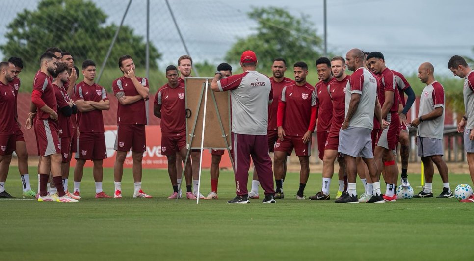 CRB finaliza preparação para enfrentar o Fortaleza pela Copa do Brasil / Foto: ASCOM CRB