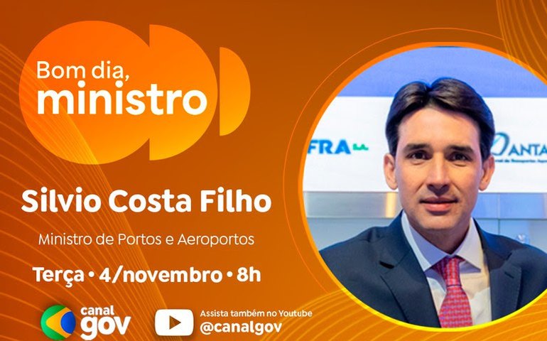 Silvio Costa Filho detalha recorde na aviação, novas concessões e entregas para a COP30 no 'Bom dia, Ministro' desta terça (4)