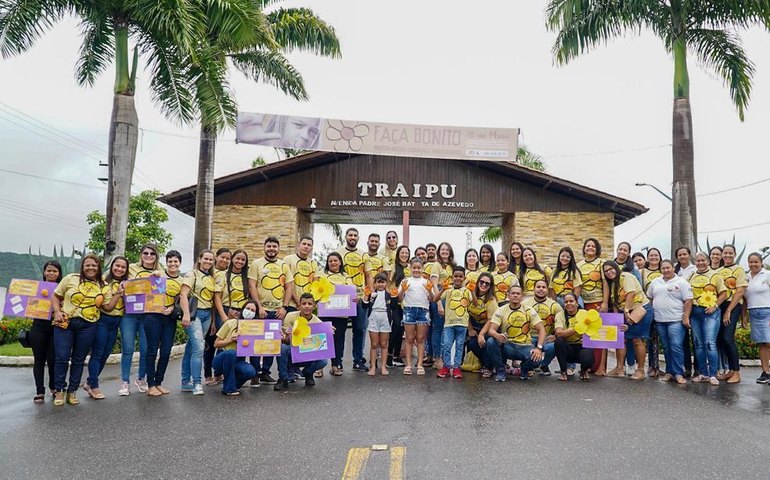 Traipu realiza caminhada contra o abuso e exploração sexual infantil