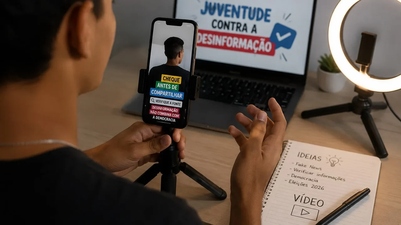 Inscrições para concurso “Juventude Contra a Desinformação” terminam na próxima segunda-feira (31)