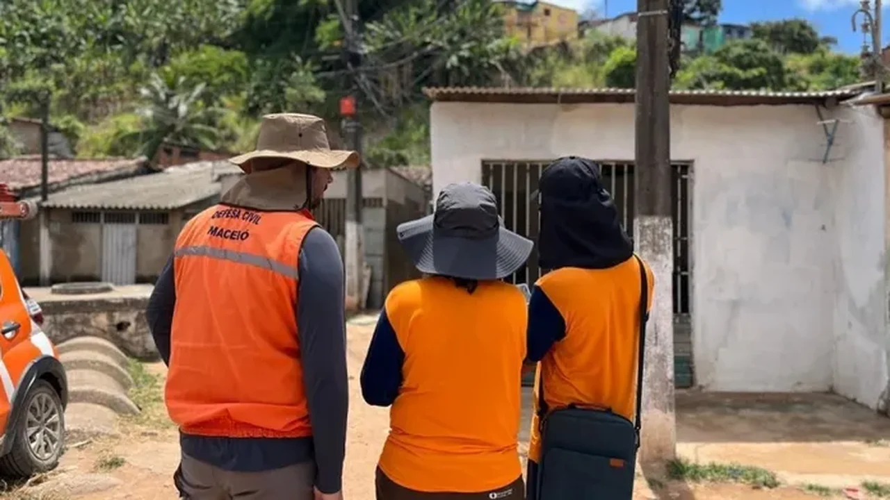 Defesa Civil intensifica mapeamentos em Maceió para prevenir desastres em áreas de risco