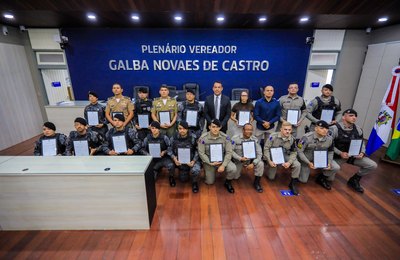 Câmara de Maceió reconhece trabalho de integrantes da PM em homenagem no Dia do Soldado