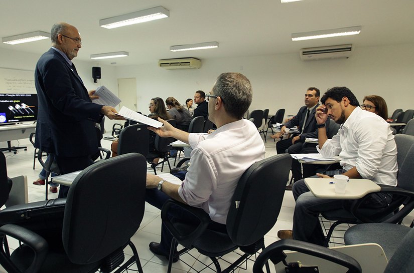 Servidores do TJ e magistrados participam de treinamento sobre ISO 9001