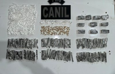 PM apreende cerca de 450 porções de entorpecentes na cidade de Arapiraca