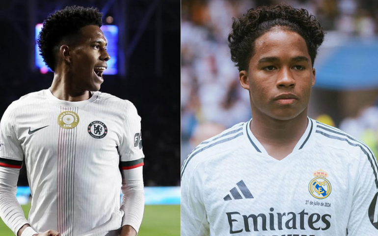 Estêvão e Endrick figuram entre os dez jovens mais valiosos do futebol mundial