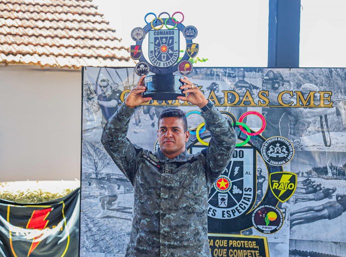 Polícia Militar premia participantes da 1ª Olimpíada do Comando de Missões Especiais