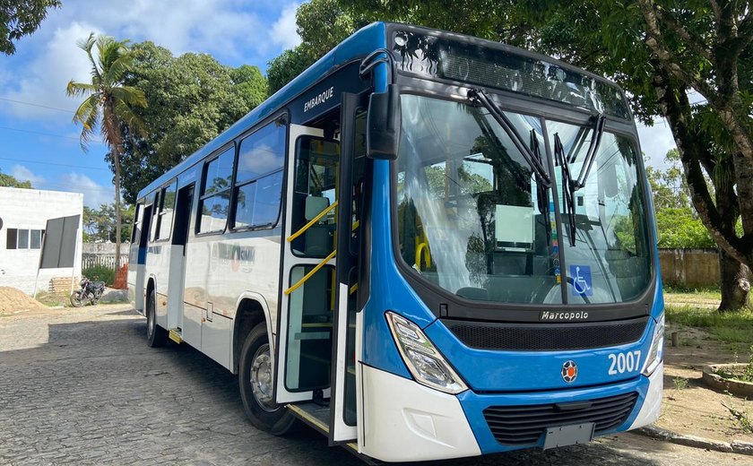 Empresa São Francisco entrega seis novos ônibus para o sistema de transporte de Maceió