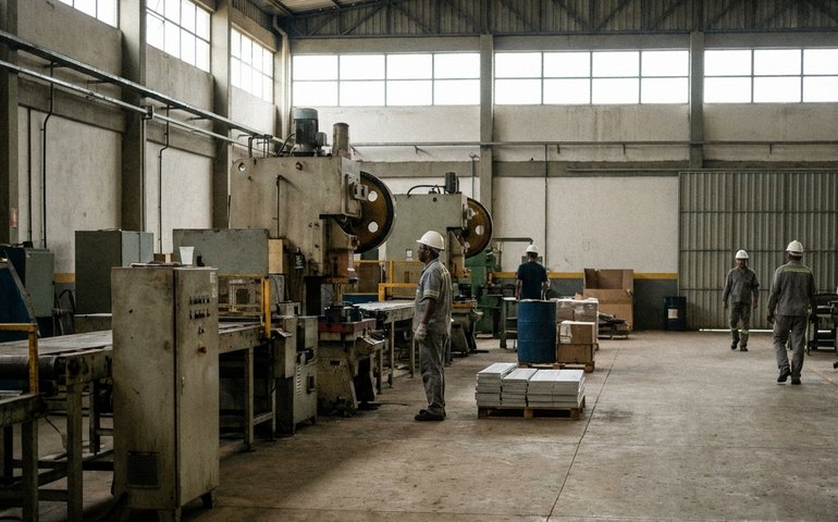 Atividade industrial registra queda em novembro, aponta CNI