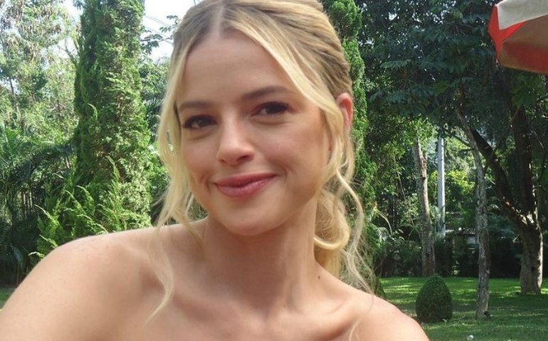 Agatha Moreira discute com segurança após ser barrada em área VIP do Numanice, de Ludmilla