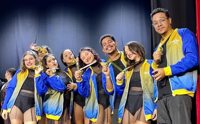 Grupo DanCes Cesmac conquista título nacional no Conselho Brasileiro de Dança