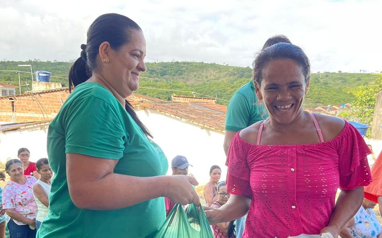 Através do PAA, Prefeitura de Branquinha distribui cerca de 27 toneladas de alimentos em julho