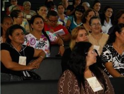 Esposas de obreiros tiveram estudo no primeiro dia da Escola Bíblica de Obreiros