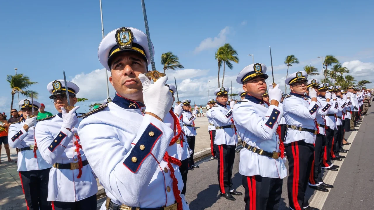 Avenida da Paz recebe desfile cívico-militar neste 7 de Setembro