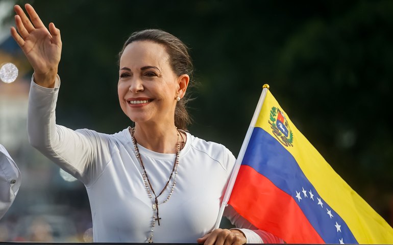 Líder da oposição venezuelana, María Corina denuncia 'campanha de terror' no país com prisões em massa