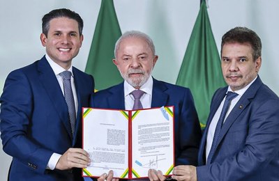 “Estamos à disposição de quem quiser levar a sério o combate ao crime organizado”, disse Lula na cerimônia de sanção da Lei Antifacção