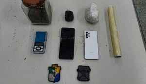 Apreensão de drogas / Foto: PMSE