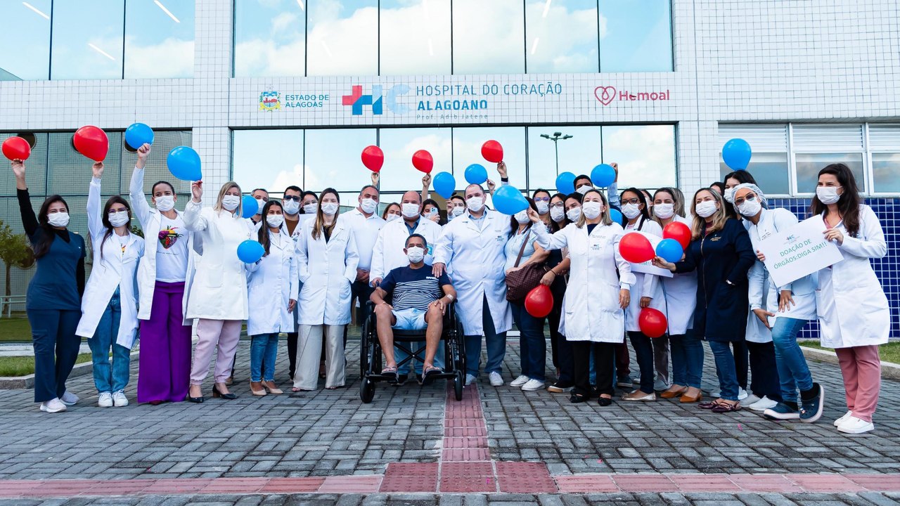 Segundo paciente submetido a transplante renal no Hospital do Coração Alagoano recebe alta