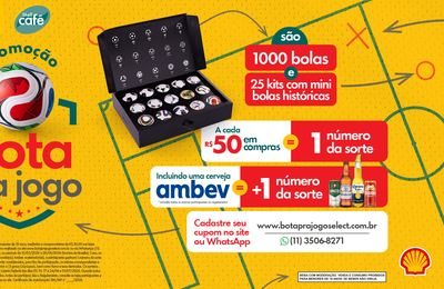 Shell Select transforma conveniência em arena de torcida com campanha “Bota pra Jogo”