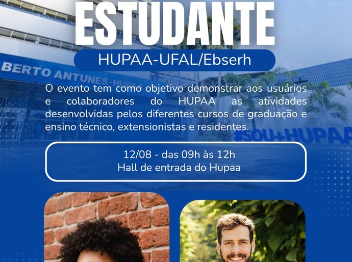 Produção estudantil é destaque no HUPAA-Ufal