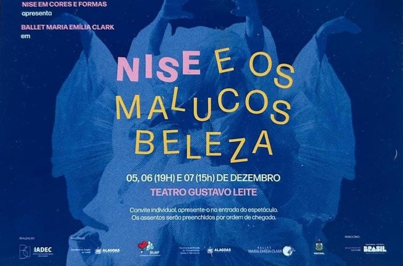 Apresentação de ballet encerra programação comemorativa pelos 120 anos de Nise da Silveira