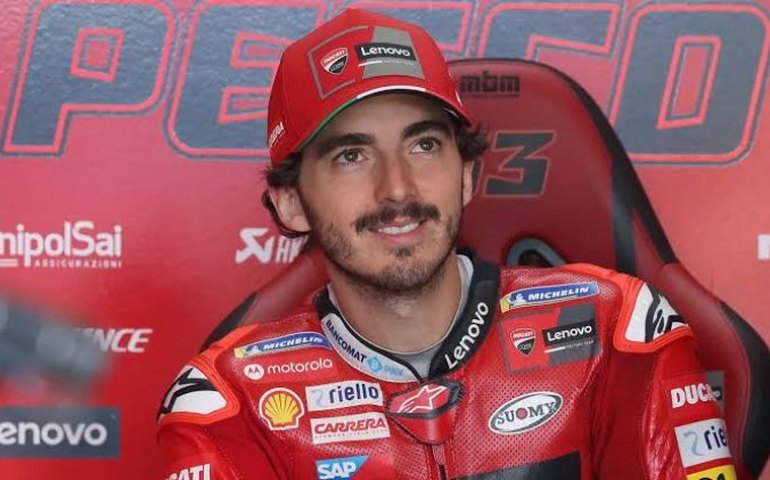 Com ‘melhor volta da vida’ Bagnaia conquista a pole da Etapa de Aragão de MotoGP