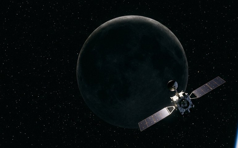 Jornada da Nasa pelo lado oculto da Lua coincide em duração com clássico do Pink Floyd