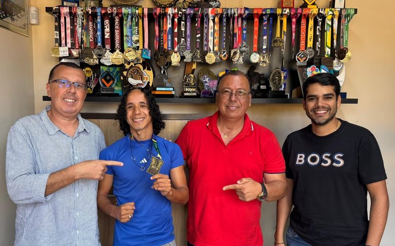 Arapiraquense Kleyton Pinheiro é campeão de Karatê no 2º Campeonato Open Brasil em Alagoas