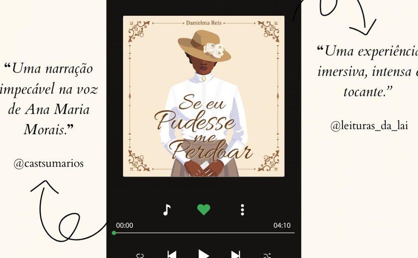 Autora alagoana Danielma Reis lança romance em audiolivro