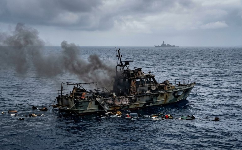 EUA realizam novo ataque a embarcação no Pacífico; três mortos