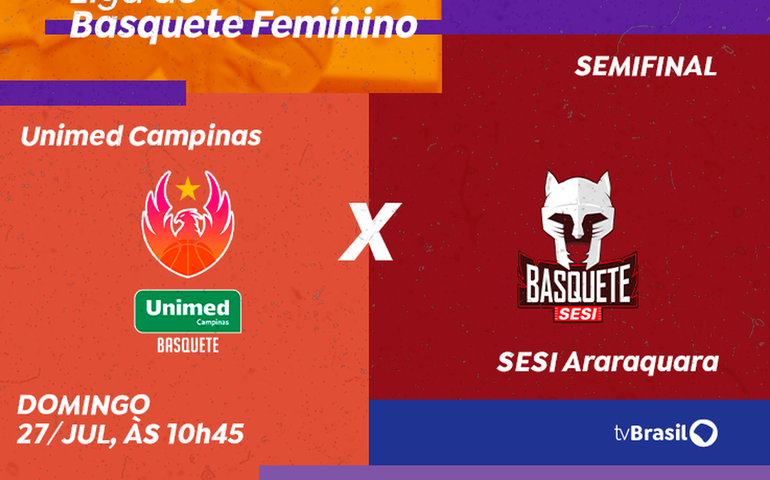 TV Brasil exibe duelo entre Unimed Campinas e Sesi Araraquara