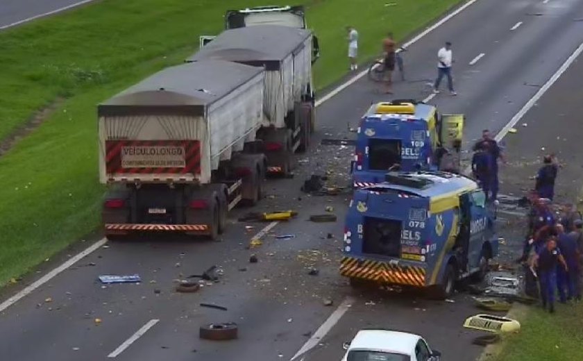 'Assustador' e 'terra tremendo': ataques a banco e carros-fortes causam terror em SP
