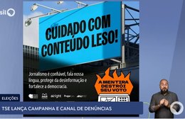 TSE lança campanha e canal de denúncias