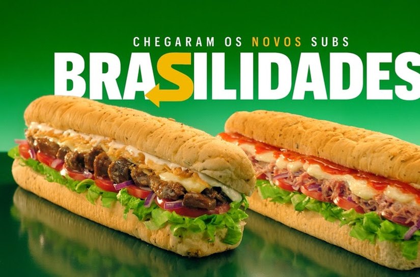 Subway® lança linha ‘Brasilidades’ e brinca em campanha “o país inteiro tá vestindo as nossas cores”