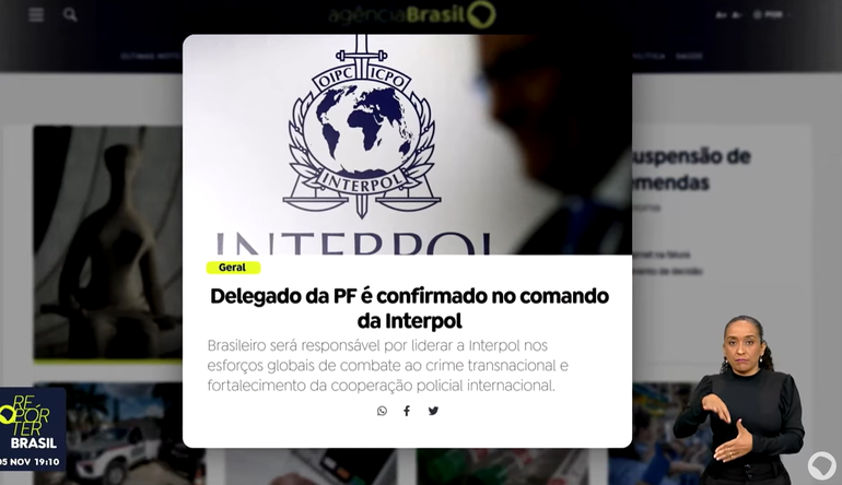 Interpol será chefiada por brasileiro pela primeira vez