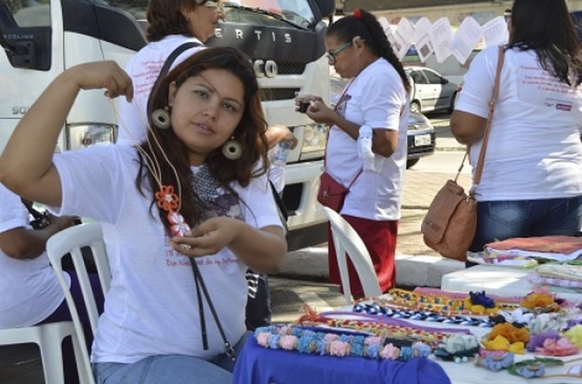 Sesau realiza ações na orla para lembrar o Dia da Luta Antimanicomial