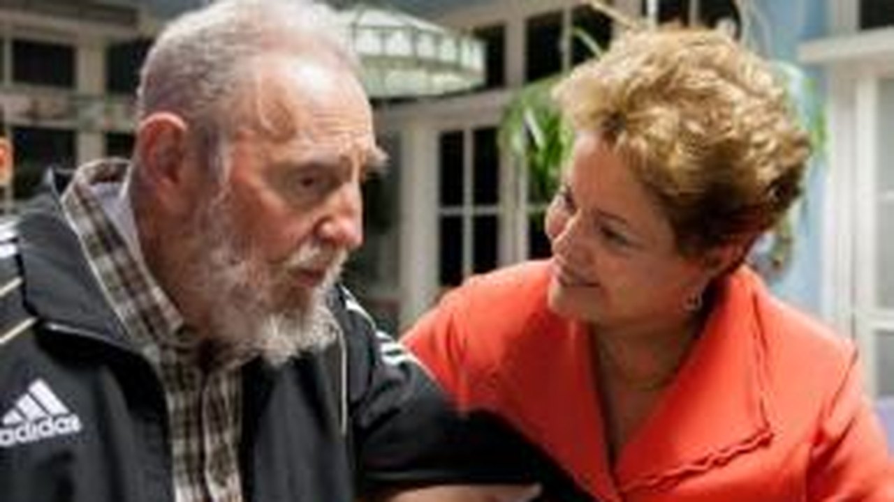 Dilma teve reunião com Fidel Castro