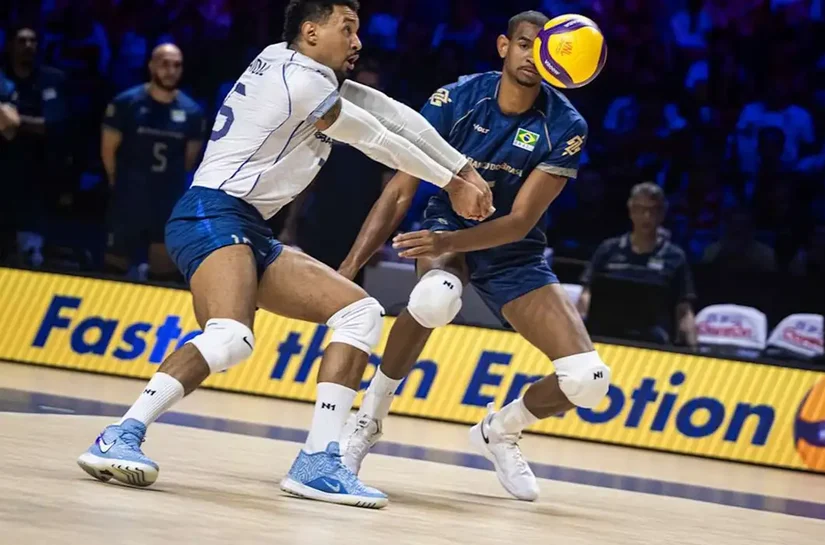 Seleção masculina perde e pode dar adeus à Liga das Nações de vôlei