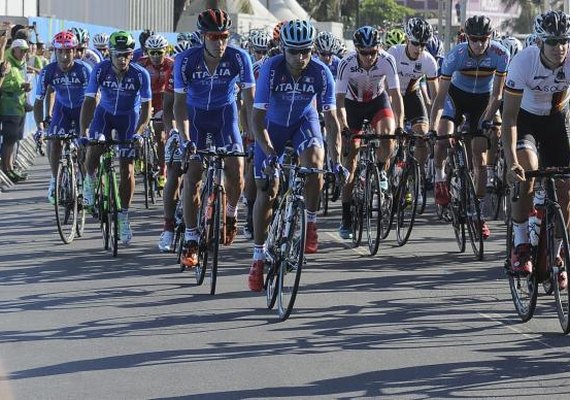 Francês vence prova-teste de ciclismo olímpico