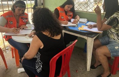 Pinheiro: Defesa Civil cadastra famílias para ajuda humanitária