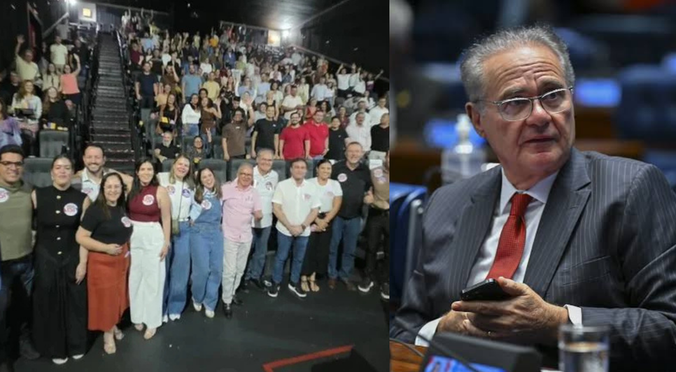 TRE-AL manda Renan Calheiros retirar propaganda feita em cinema de Arapiraca