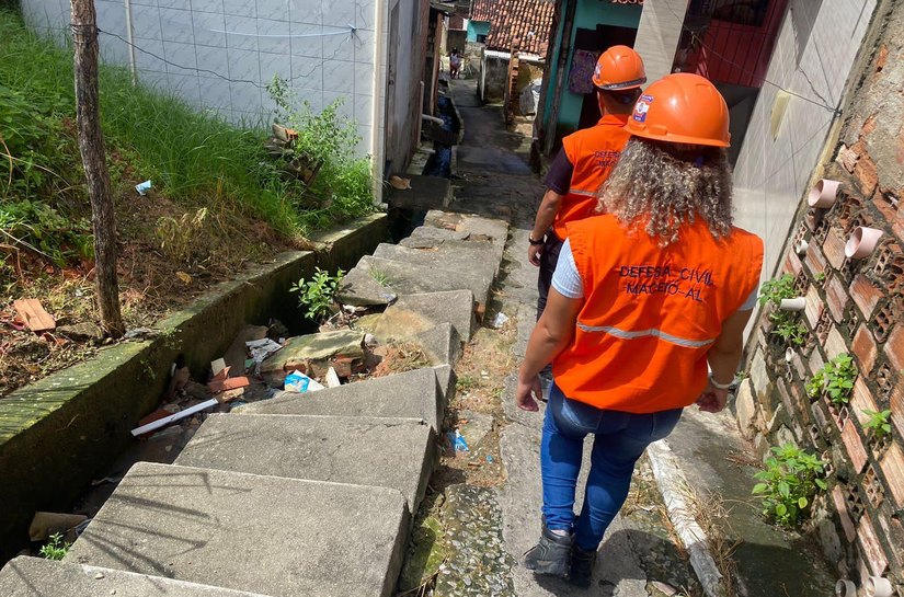 Defesa Civil de Maceió registra mais de mil atendimentos na capital