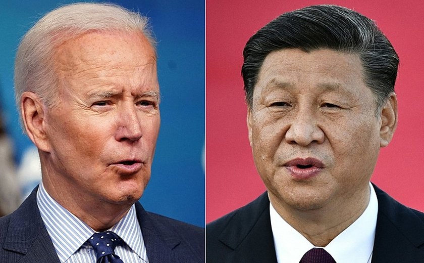 Biden e Xi Jinping discutem Taiwan, IA e opióide em conversa telefônica