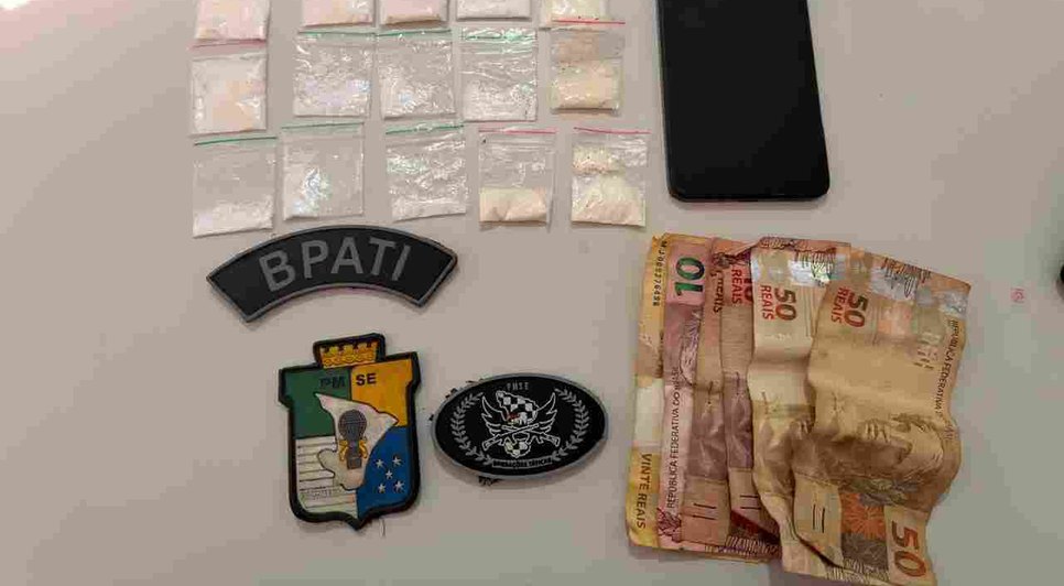 Apreensão de drogas  / Foto: PMSE