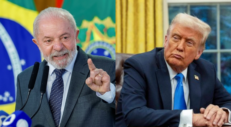 Contato direto entre Lula e Trump ainda não tem previsão para acontecer