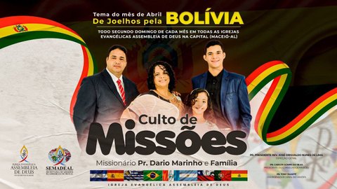 Culto de Missões - Acessível em Libras (09/04/2023)