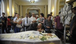 velório mieli / Foto: Agência Brasil