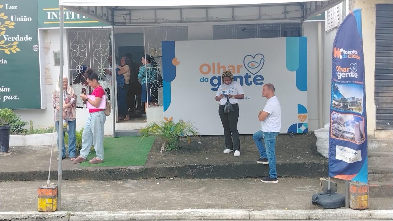 Olhar da Gente Comunidades promove triagem oftalmológica na Santa Lúcia