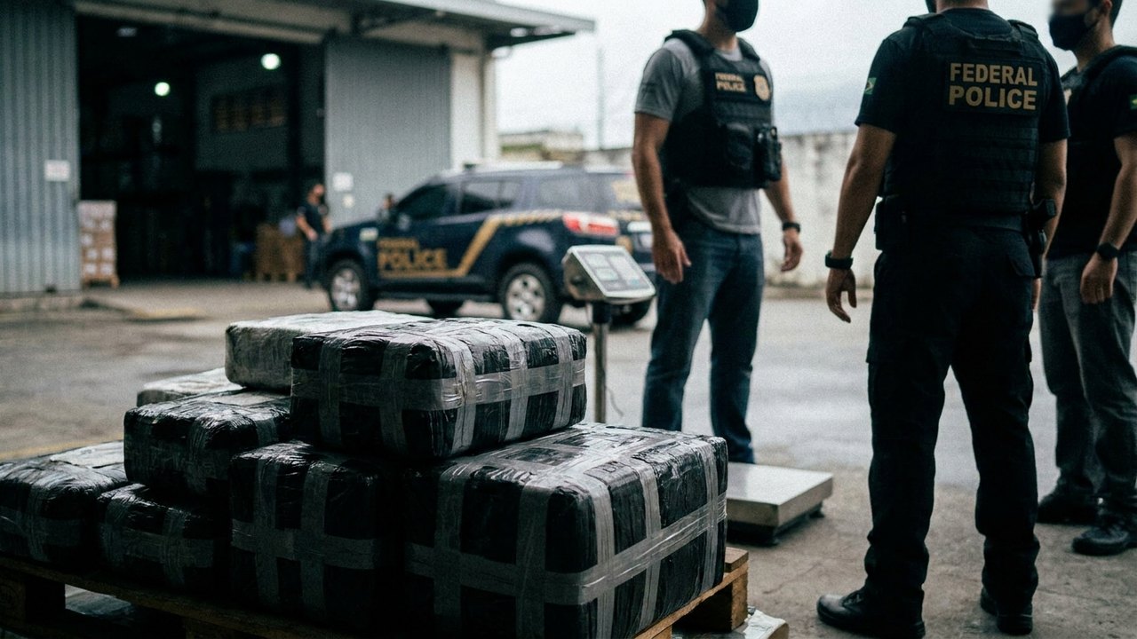 PF prende grupo vinculado à máfia italiana e ao PCC que mandava cocaína para a Europa